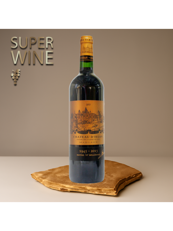 Château d'Issan - Margaux Grand Cru Classe 2015 - 0.75L, Alc: 13%