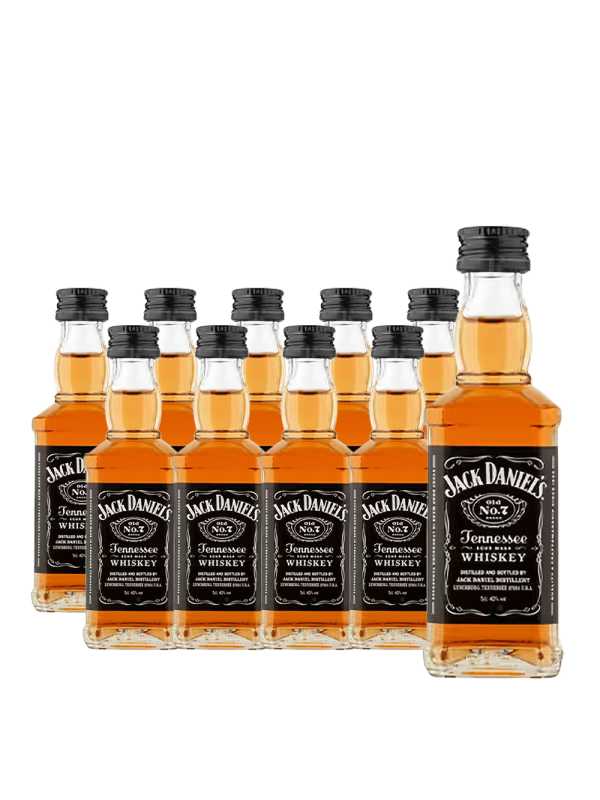 Jack Daniel's - Tennessee Whiskey - 10 buc. x 0.05L, Alc: 40%