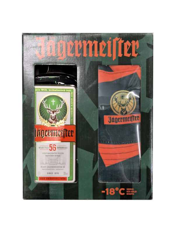 Jagermeister - Herbal Liqueur + Palarie - 0.7L, Alc: 35%