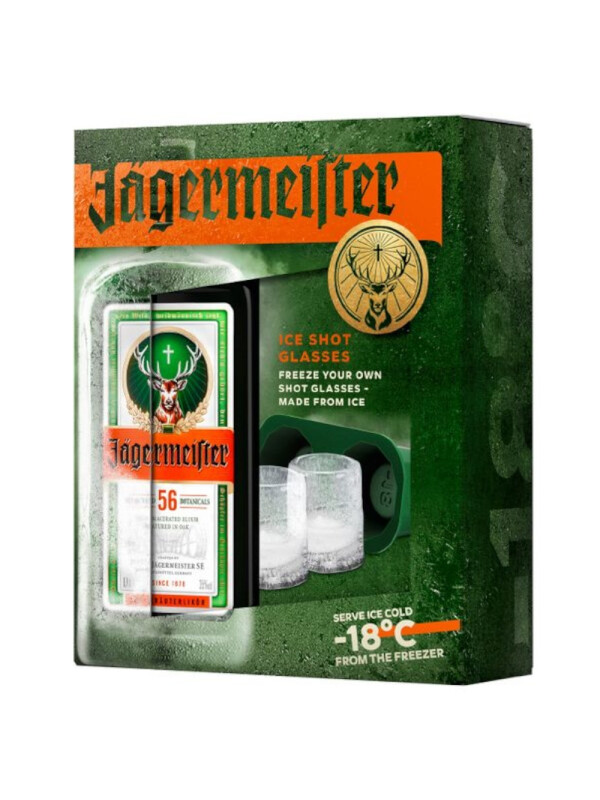 Jagermeister - Herbal Liqueur + forma gheata - 0.7L, Alc: 35%