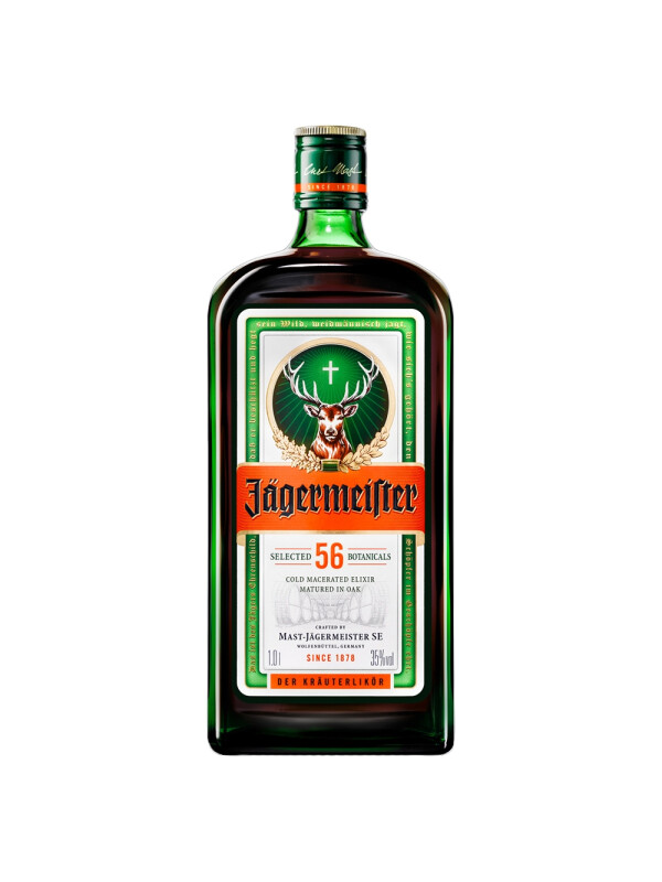 Jagermeister - Herbal Liqueur - 1L, Alc: 35%