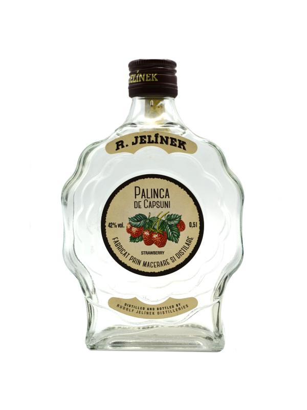 Jelinek - Palinca capsuni - 0.5L, Alc: 42%