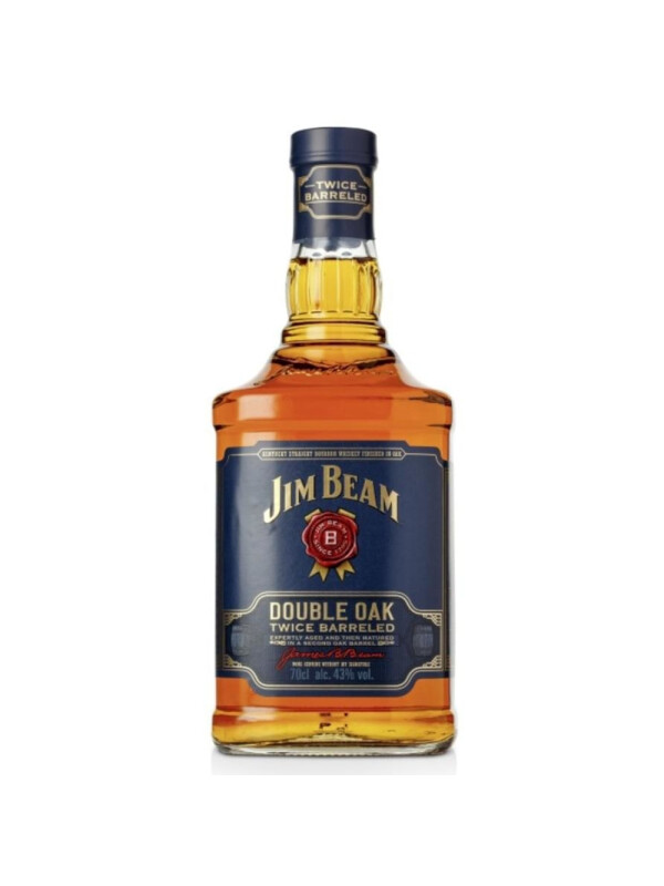 Jim Beam - Double Oak American Bourbon Whiskey - 0.7L, Alc: 43%