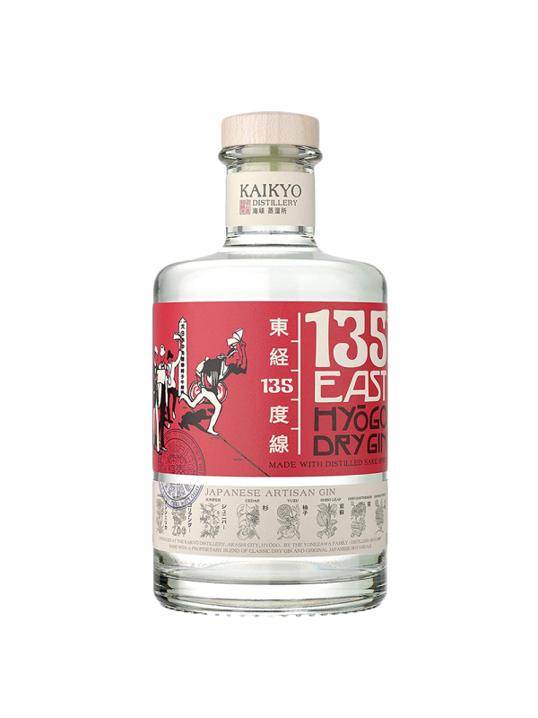 135 East - Japanese Gin Hyogo - 0.7L, Alc: 42%
