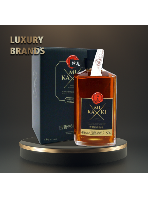 Kamiki - Intense Dark Wood Extra Aged Japanese Blended Malt Whisky GB - 0.5L, Alc: 48%