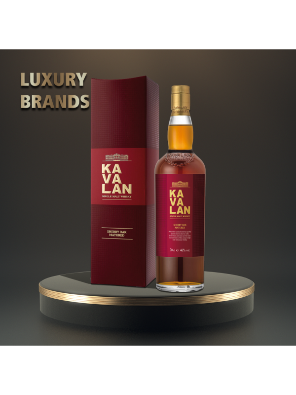 Kavalan - Ex Sherry Oak - Taiwan Single Malt Whisky GB - 0.7L, Alc: 46%