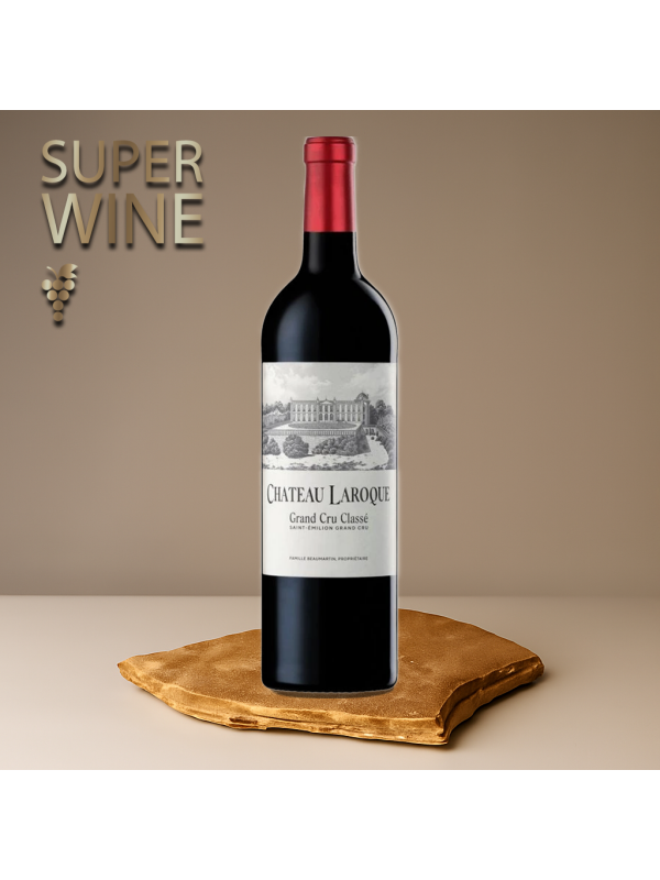 Chateau Laroque - Saint-Emilion AOC, Grand Cru Classe 2023 - 0.75L, Alc: 14%