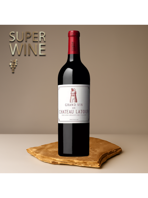 Chateau Latour - Pauillac AOC, Premier Grand Cru Classe BIO 2017 - 0.75L, Alc 13%