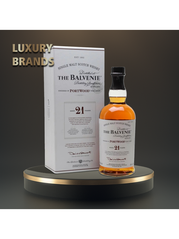 Balvenie - Portwood Scotch Single Malt Whisky 21 yo GB - 0.7L, Alc: 40%