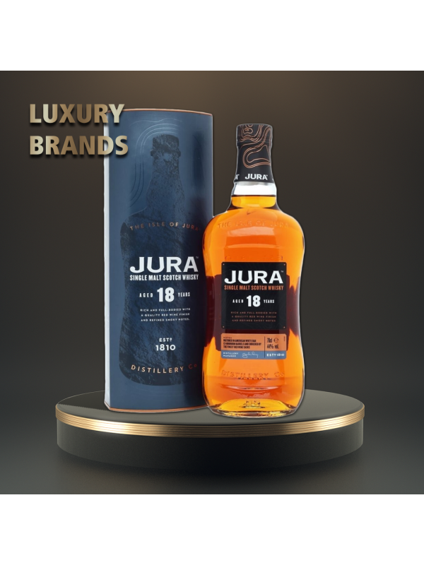 Isle of Jura - Scotch Single Malt Whisky 18 yo GB - 0.7L, Alc: 44%