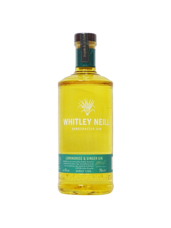 Whitley Neill - Gin Lemongrass & Ginger - 0.7L, Alc: 43%