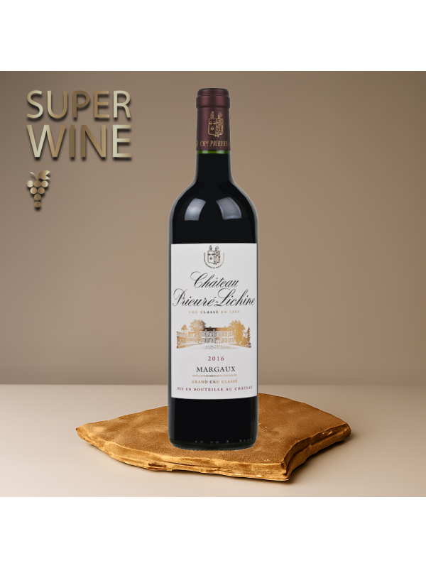Château Prieuré Lichine - Margaux Grand Cru Classé 2016 - 0.75L, Alc: 14%