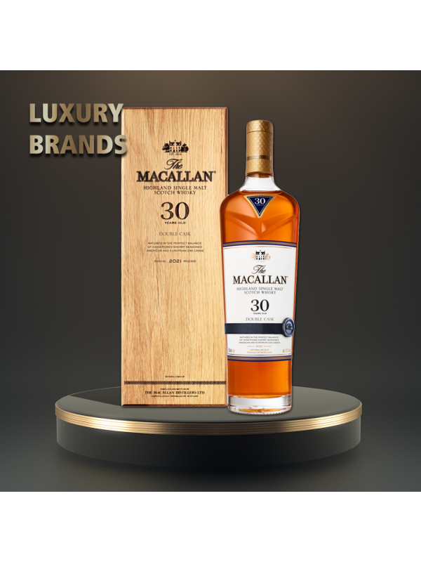 Macallan - Double Cask Scotch Single Malt Whisky 30 yo GB - 0.7L, Alc: 43%
