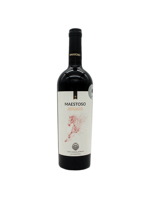 Dealul Dorului - Maestoso Cabernet Sauvignon & Merlot Barrique DOC 2019 - 0.75L, Alc: 14.7%