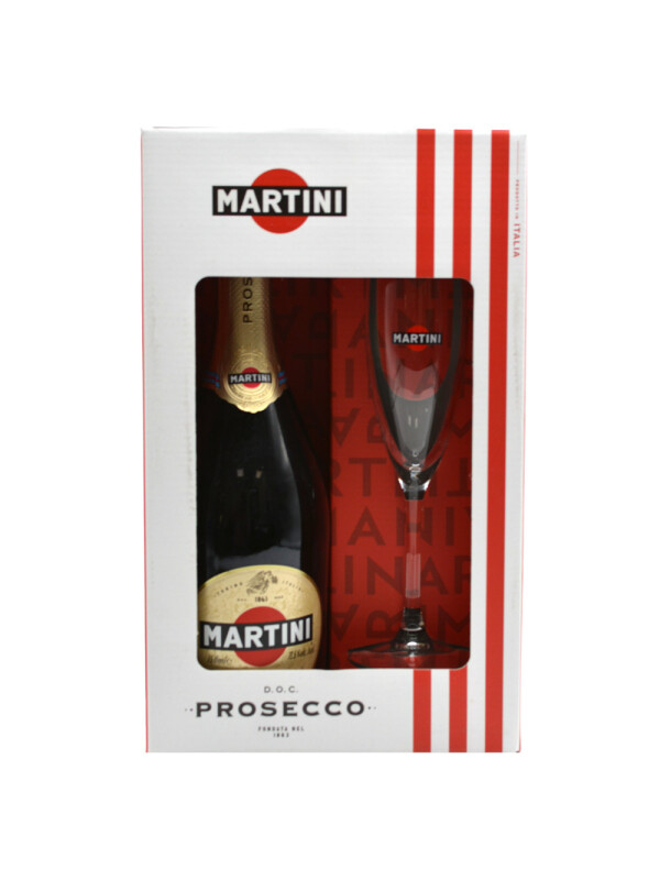 Martini - Prosecco DOC + 1 pahar - 0.75L, Alc: 11.5%