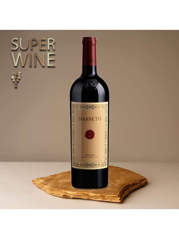 Masseto - Super Tuscan Wine - 2012 - 0.75L, Alc: 15%