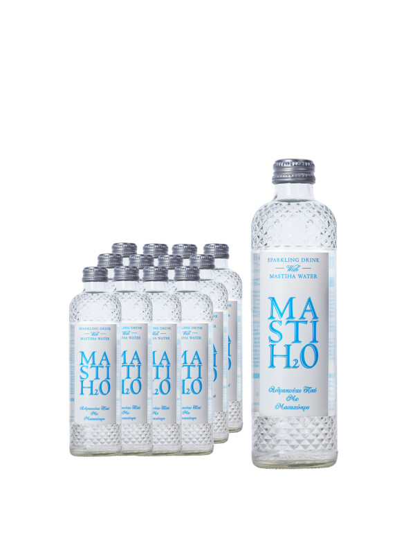 Masti H2O - Mastiha apa carbogazoasa - 12 buc. x 0.33L - sticla