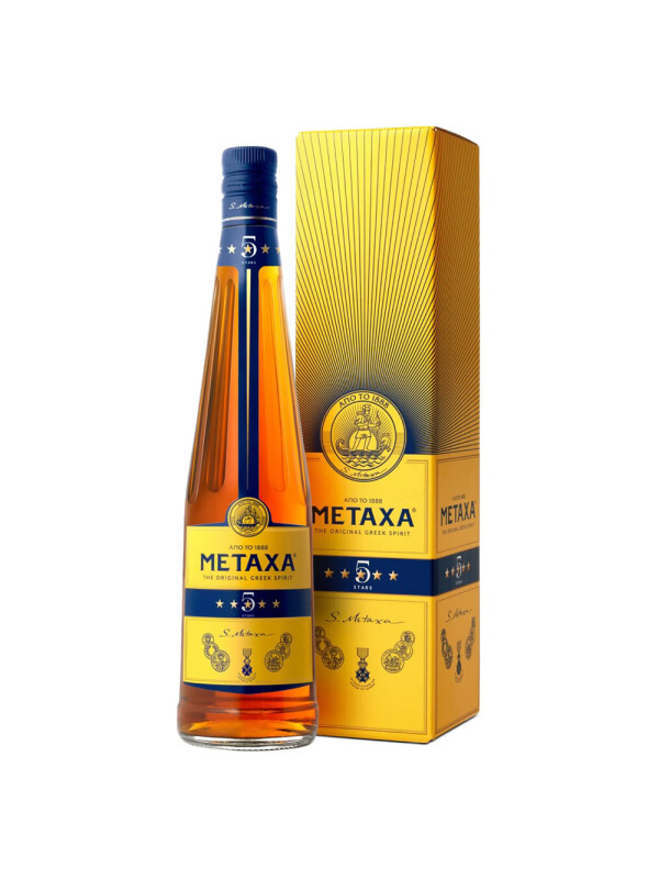 Metaxa - Brandy 5 stele GB - 0.7L, Alc: 38% 