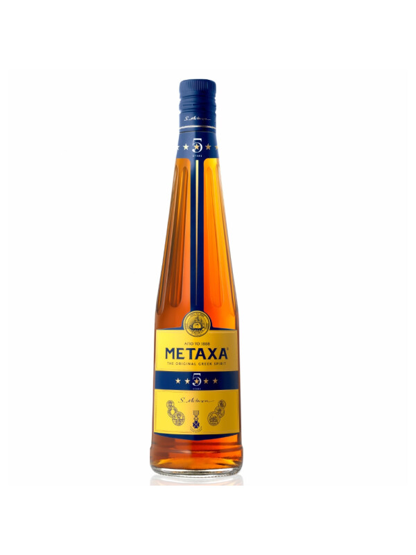 Metaxa - Brandy 5 stele - 0.7L, Alc: 38% 