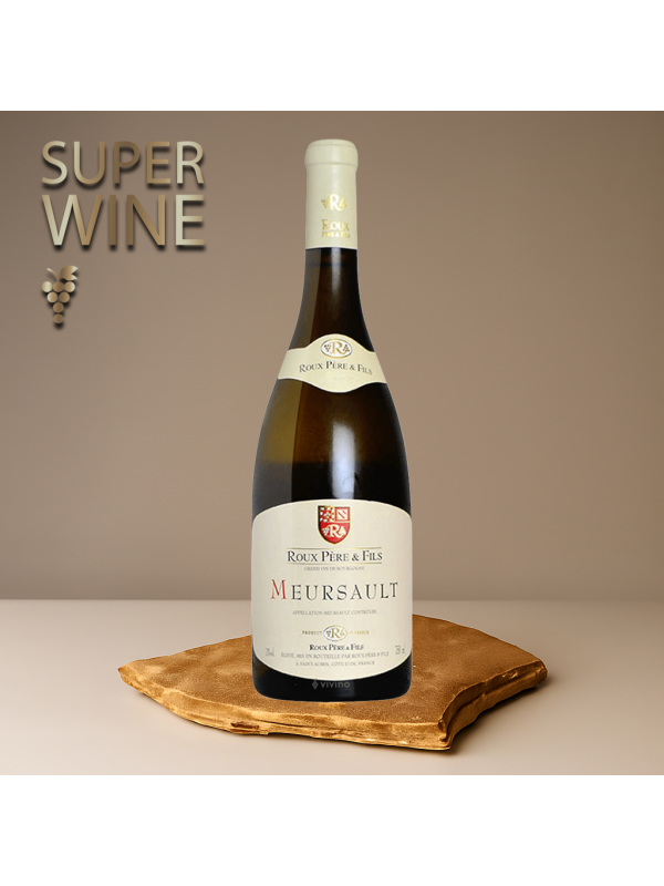 Roux Pere & Fils - Meursault AOC, Chardonnay 2018 - 0.75L, Alc: 13%