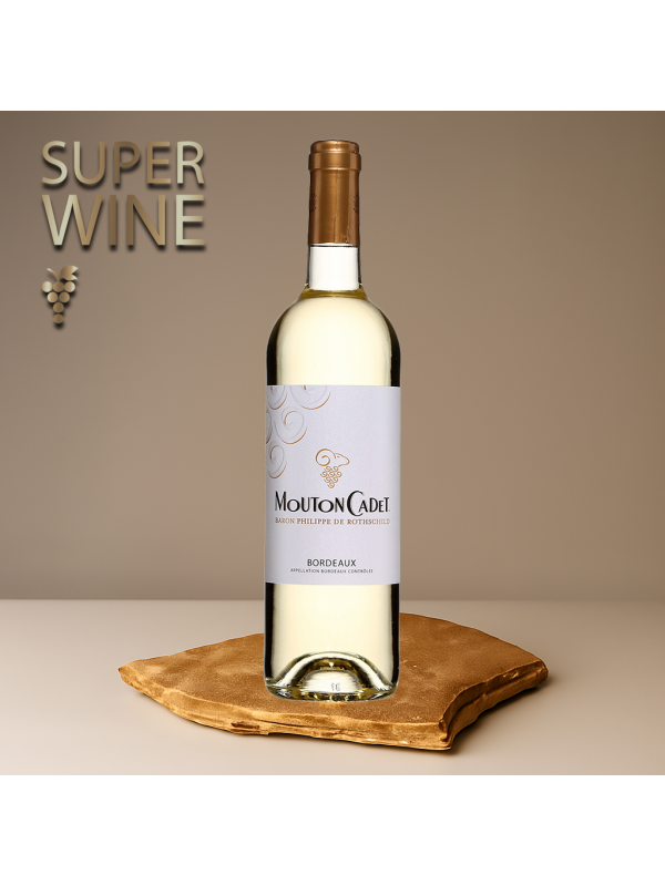 Mouton Cadet - Bordeaux AOC, blanc 2023 - 0.75L, Alc: 13.5%