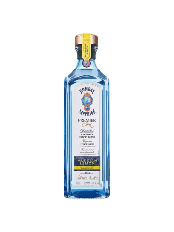 Bombay Sapphire - Gin Premier Cru Murcian Lemon - 0.7L, Alc: 47%