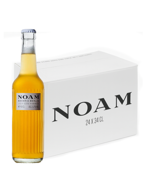 Noam - Bere Lager Bavaria Berlin - 24 buc. x 0.34L, Alc: 5.2% - sticla