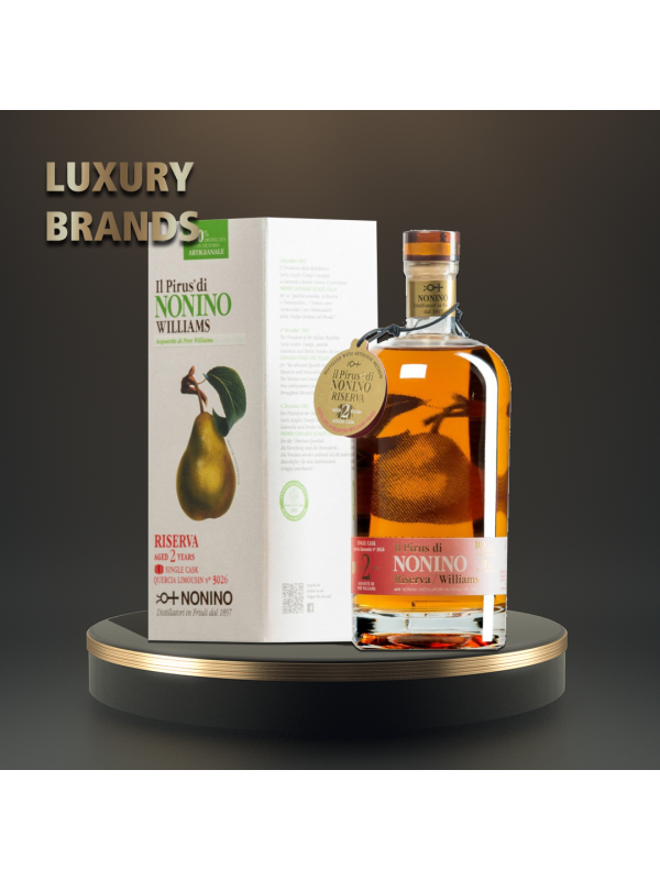 Nonino - Fruit Pirus Williams Riserva 2 yo GB - 0.5L, Alc: 43%