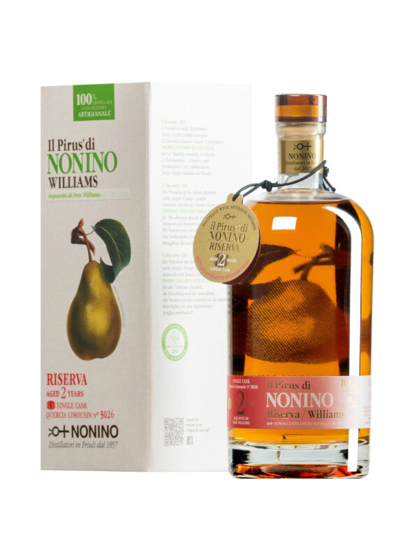 Nonino - Fruit Pirus Williams Riserva 2 yo GB - 0.5L, Alc: 43%