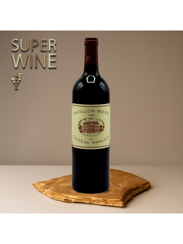 Chateau Margaux - Pavillon Rouge du Château Margaux 2010 - 0.75L, Alc: 14%