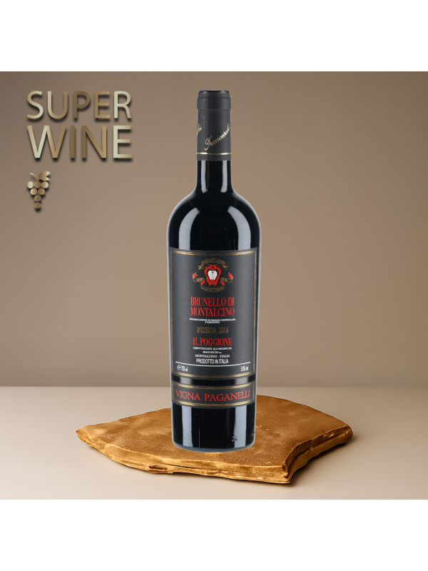 Il Poggione - Brunello di Montalcino Riserva DOCG 2016 - 0.75L, Alc: 15%