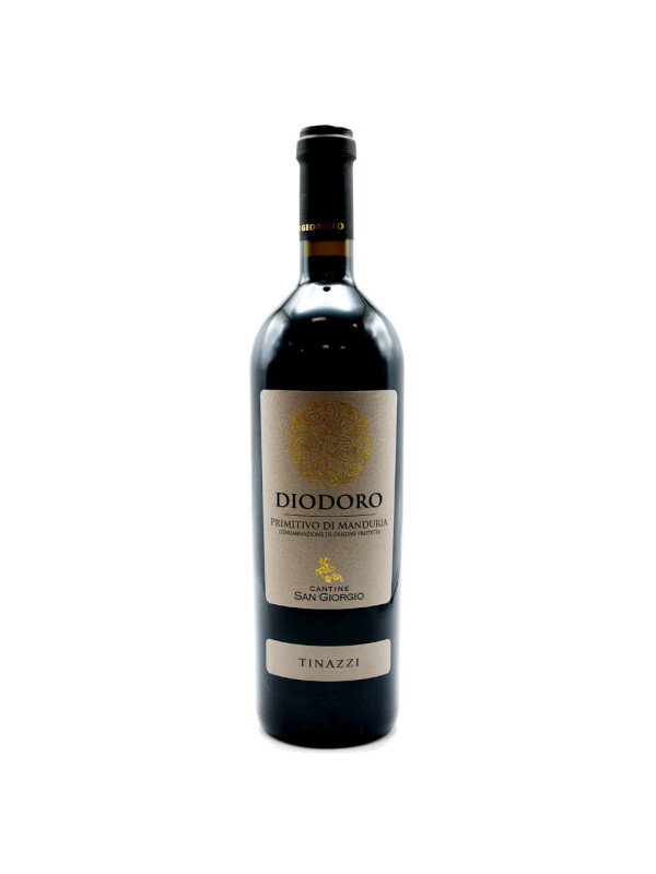 Tinazzi - Cantine San Giorgio - Diodoro, Primitivo di Manduria DOP 2022 - 0.75L, Alc: 14.5%