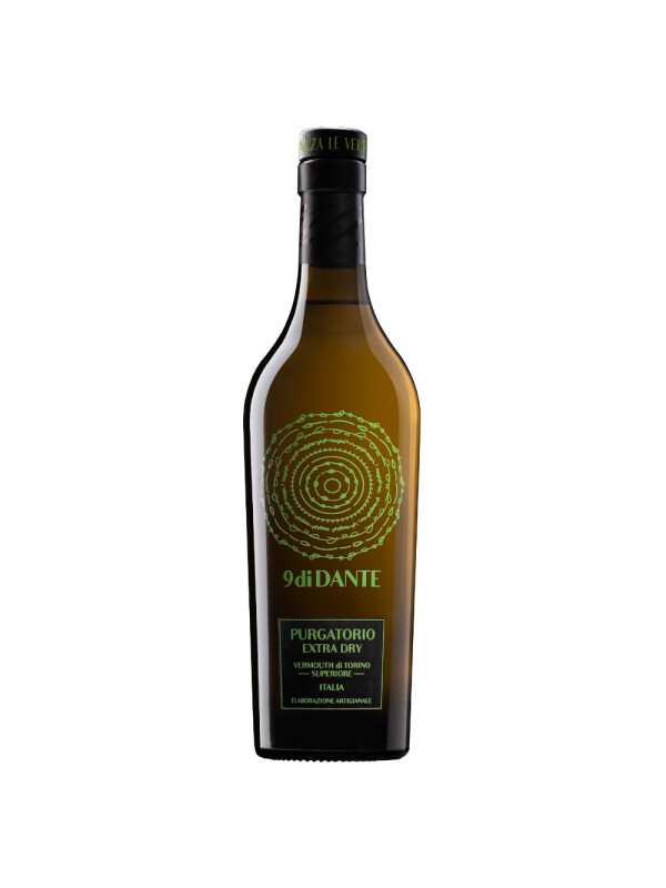 9 Di Dante - Vermouth Extra Dry Purgatorio - 0.75L, Alc: 18%