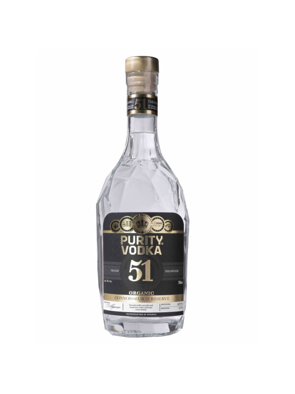 Purity - Vodka Connoisseur 51 Reserve BIO - 0.7L, Alc: 40%