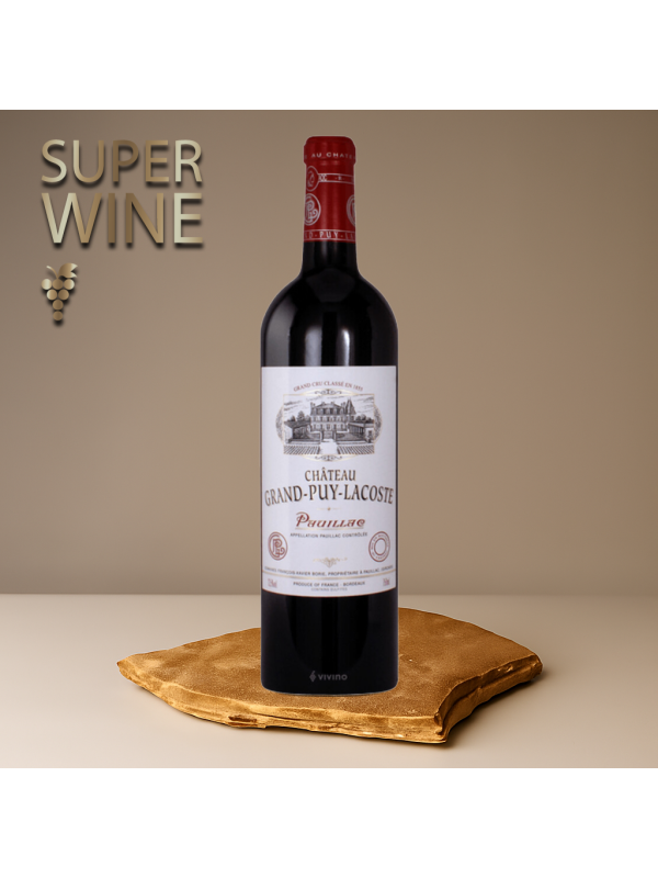 Château Grand Puy Lacoste - Pauillac AOC, Grand Cru Classé 2017 - 0.75L, Alc: 13.5%