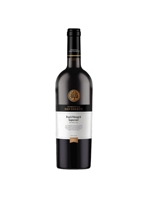 Domeniile Davidescu - Rara Neagra & Saperavi 2022 - 0.75L, Alc: 13.5%