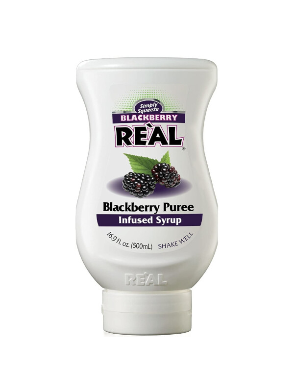 Real - Blackberry Puree Infused Syrup - 0.5L