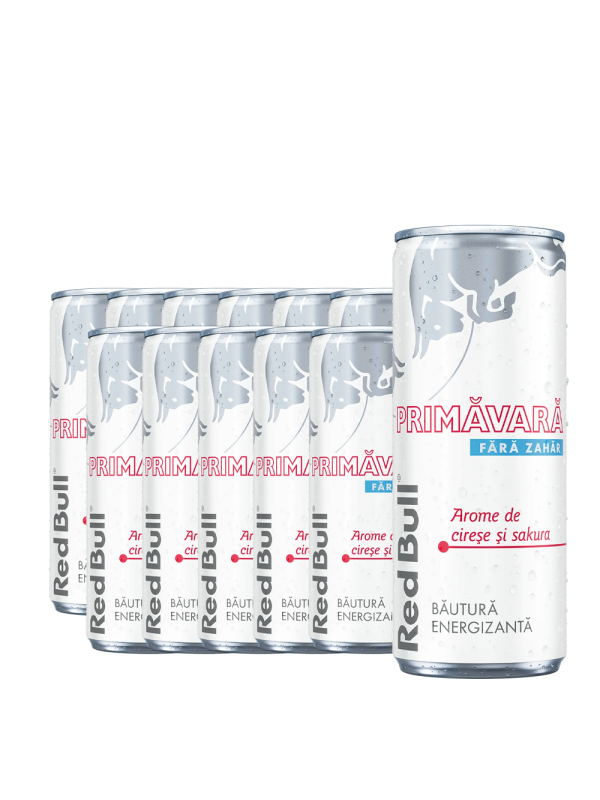 Red Bull - Energy Drink Primavara Cirese & Sakura Sugar Free 12 buc x 0.25L