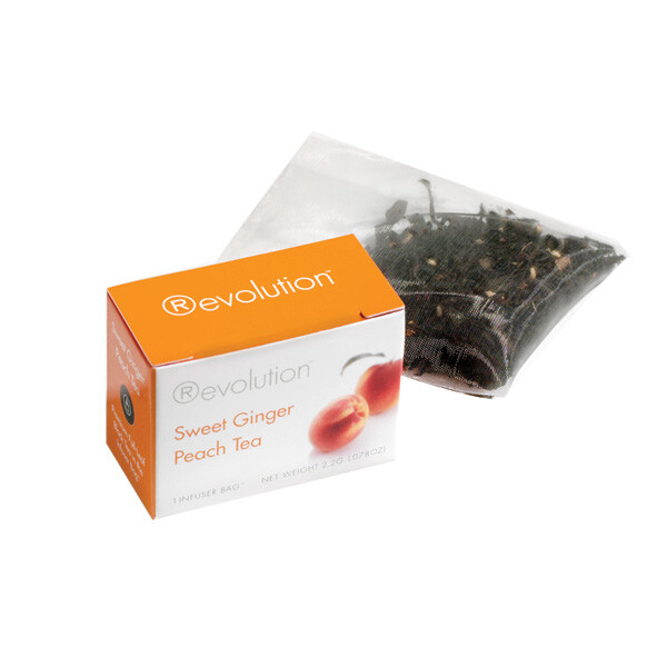 Revolution - Hot Tea - Sweet Ginger Peach - 30 pl.