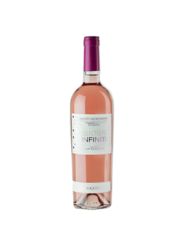 Tinazzi - Cantine San Giorgio - Sentieri Infiniti, Negroamaro Rosato Salento IGP 2023 - 0.75L, Alc: 12.5% 