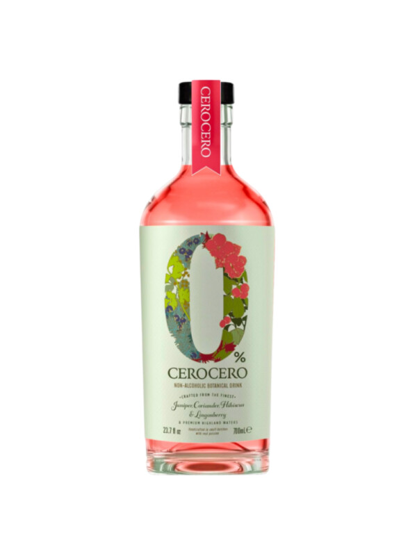 Cerocero - Hibiscus & Lingonberry - Alternativa fara alcool la Gin - 0.7L