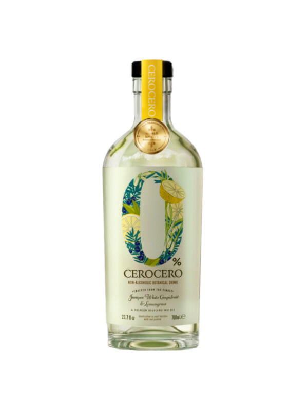 Cerocero - White Grapefruit & Lemongrass - Alternativa fara alcool la Gin - 0.7L