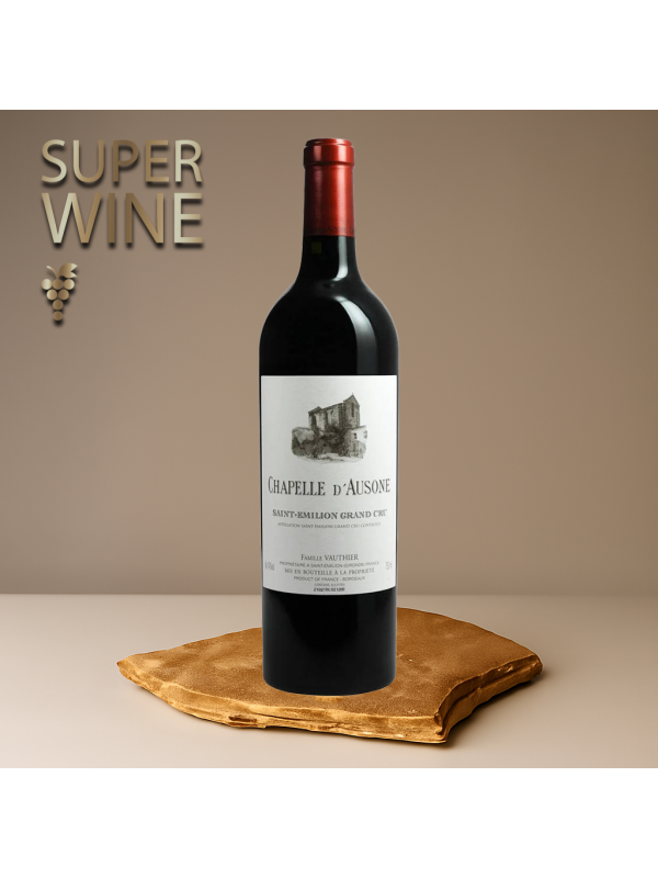 Château Ausone - Chapelle d'Ausone Saint-Émilion AOC, Grand Cru 2017 - 0.75L, Alc: 13.5%