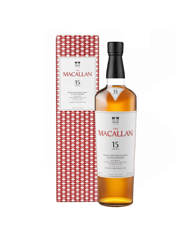 Macallan - Double Cask Scotch Single Malt Whisky 15 yo GB - 0.7L, Alc: 43%