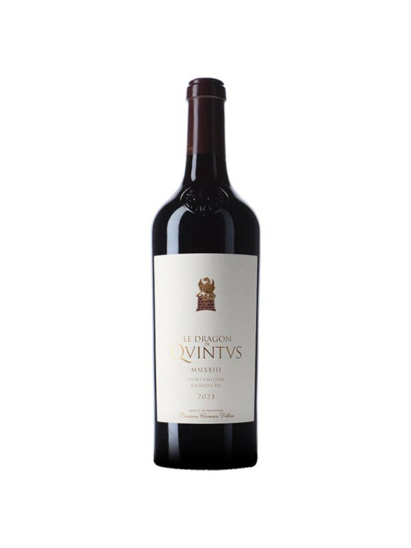 Chateau Quintus - Le Dragon de Quintus, Saint-Émilion Grand Cru 2023 - 0.75L, Alc: 14.5%