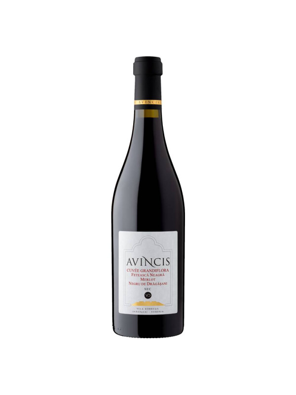 Avincis - Cuvee Grandiflora rosu (FN+M+ND) DOC 2020 - 0.75L, Alc: 14.5%