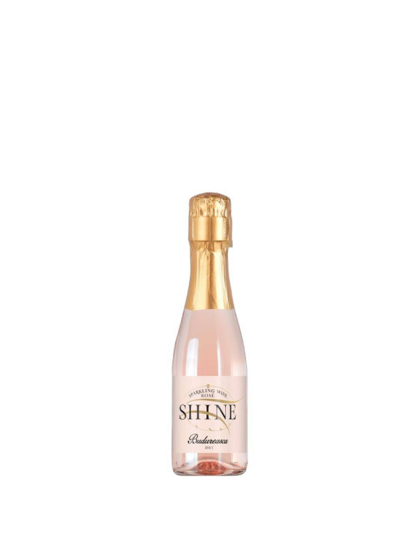 Budureasca - Shine Vin Spumant Rose Sec - 0.2L, Alc: 11%