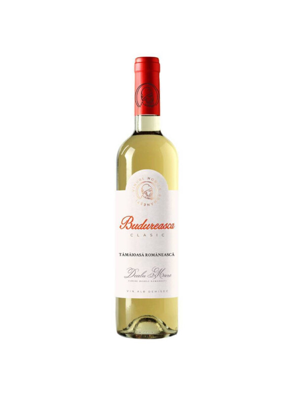 Budureasca - Clasic Tamaioasa Romaneasca demisec 2025 - 0.75L, Alc: 13.5%
