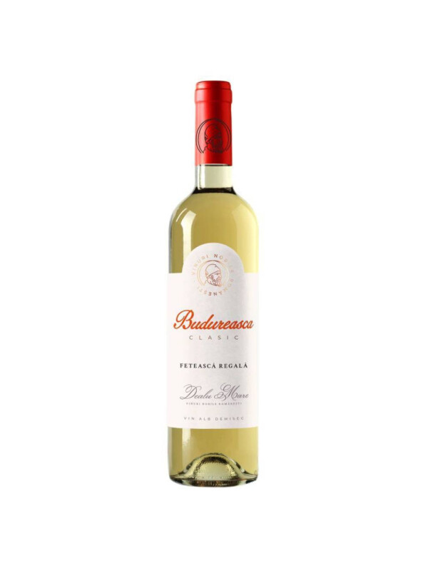 Budureasca - Clasic Feteasca Regala demisec 2025 - 0.75L, Alc: 12.5%