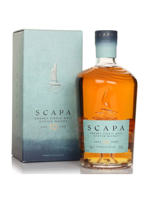 Scapa - Orkney Single Malt Scotch Whisky 10 Yo - 0.7L, Alc: 48%